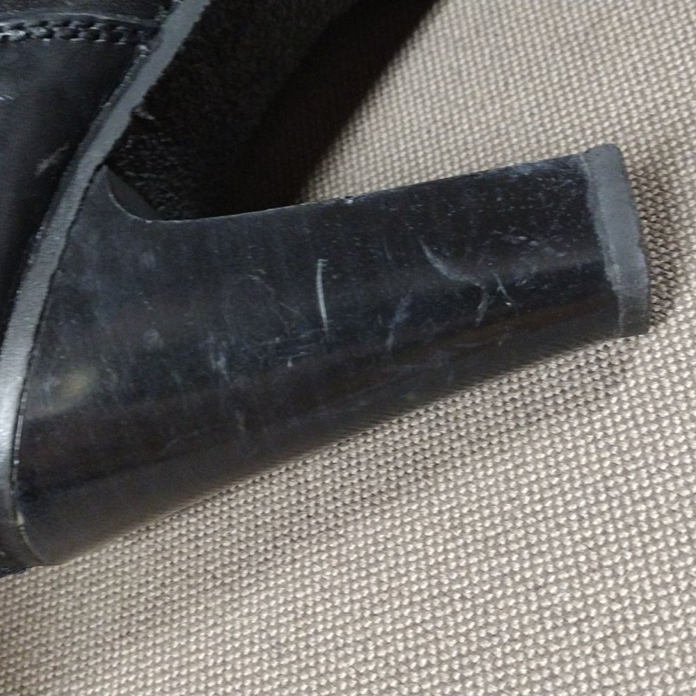 Harley-Davidson black leather boots 8 - Picture 11 of 14